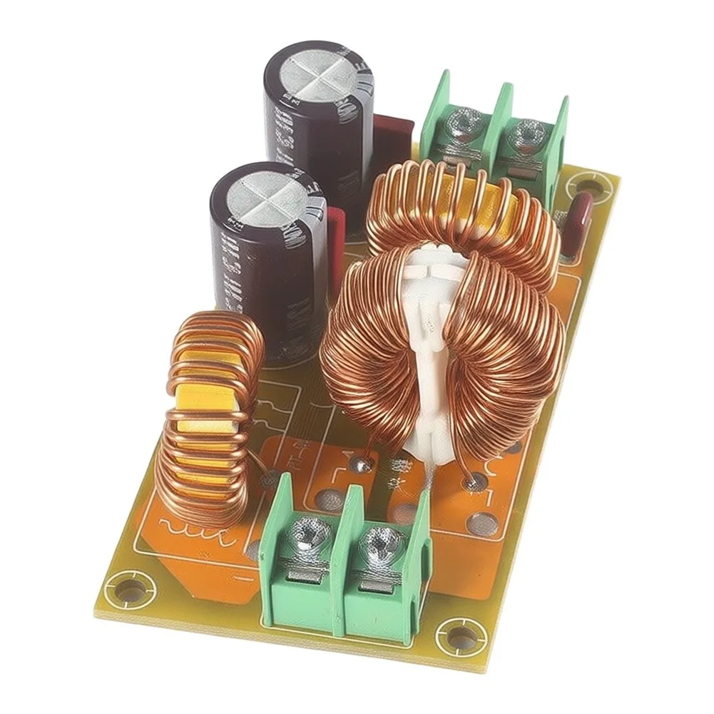 DC 50V For EMI Filtering Module with LC Configuration Supporting 10A and 20A Loads for Automotive and Audio Equipment