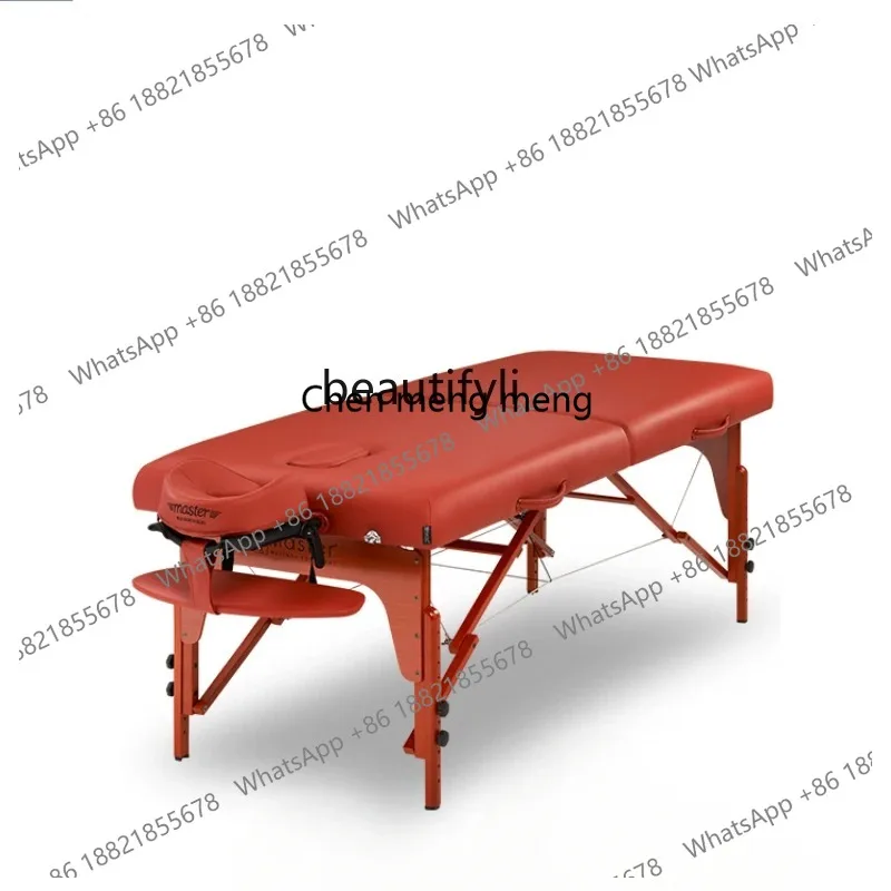 ss26 Folding Facial Bed Beauty Salon Special Massage Couch Massage  Portable Home Lift Beauty Care Bed Facial Bed