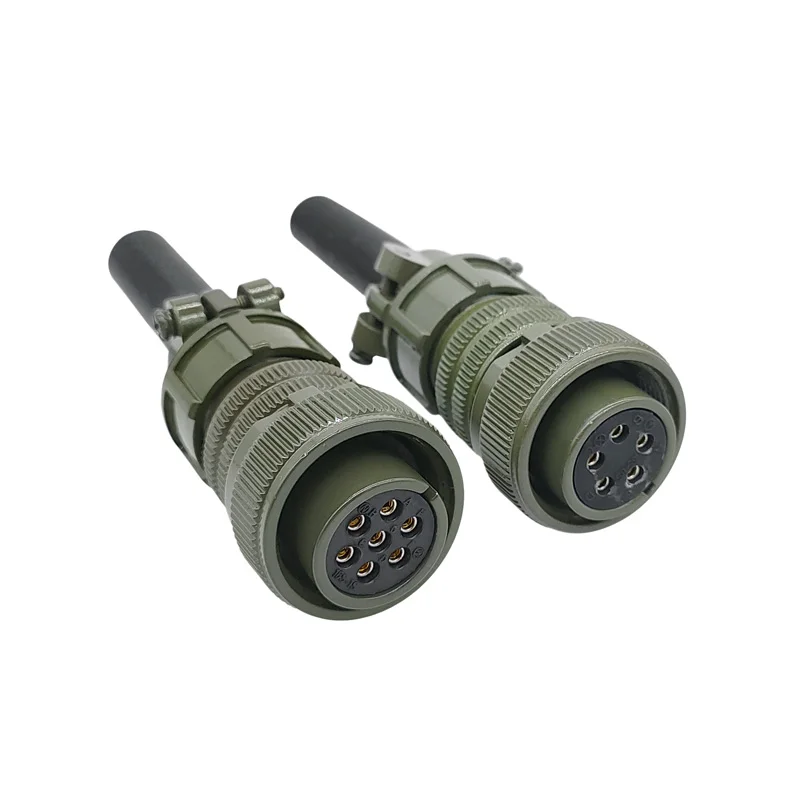 5015 MIL STD Circular Connector 16S-1 16S-8 Plug Socket Military Specification Connector 7pin 5pin MIL-C MS3102 MS3106 MS3108