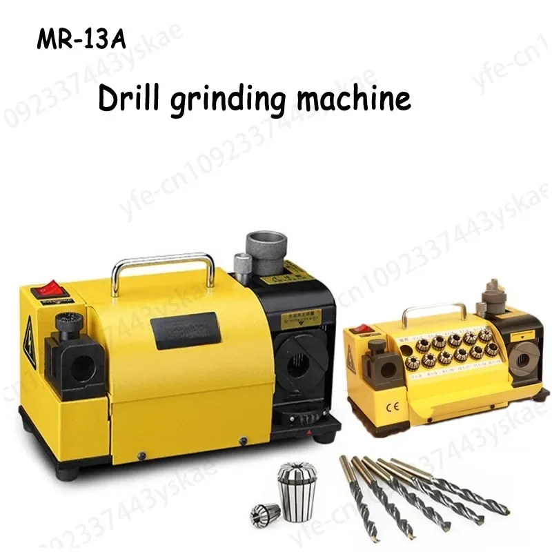 

180W Drill Bit Sharpener 110V/220V Drill Grinder Grinding Machine 3-13mm Drill Bits Sharpening Tool MR-13A