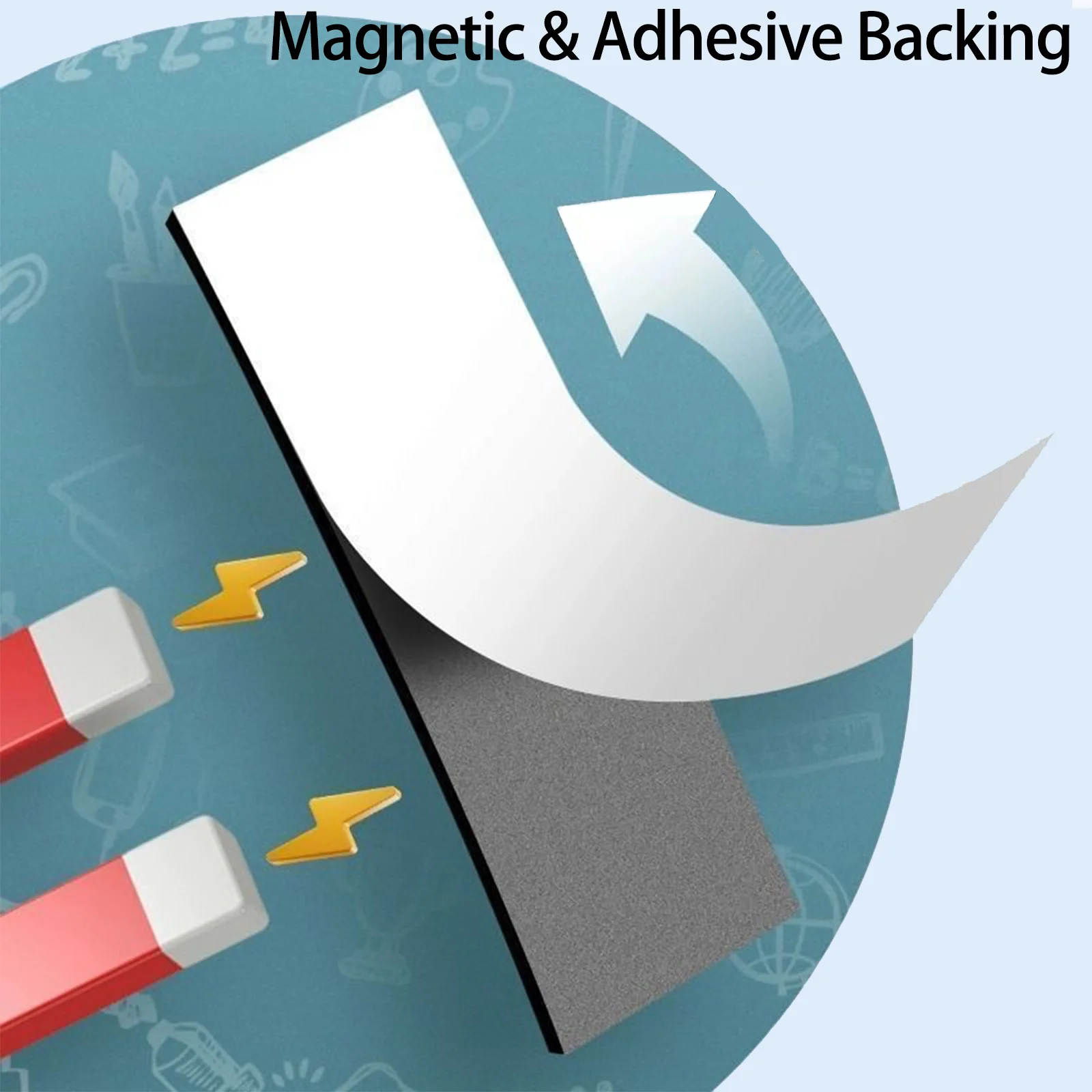 90 stks/set Flexibele Zelfklevende Mini Magnetische Vellen 2x5 cm Koelkast Magneten voor Whiteboards Iceboxen Koelkast Organisatie