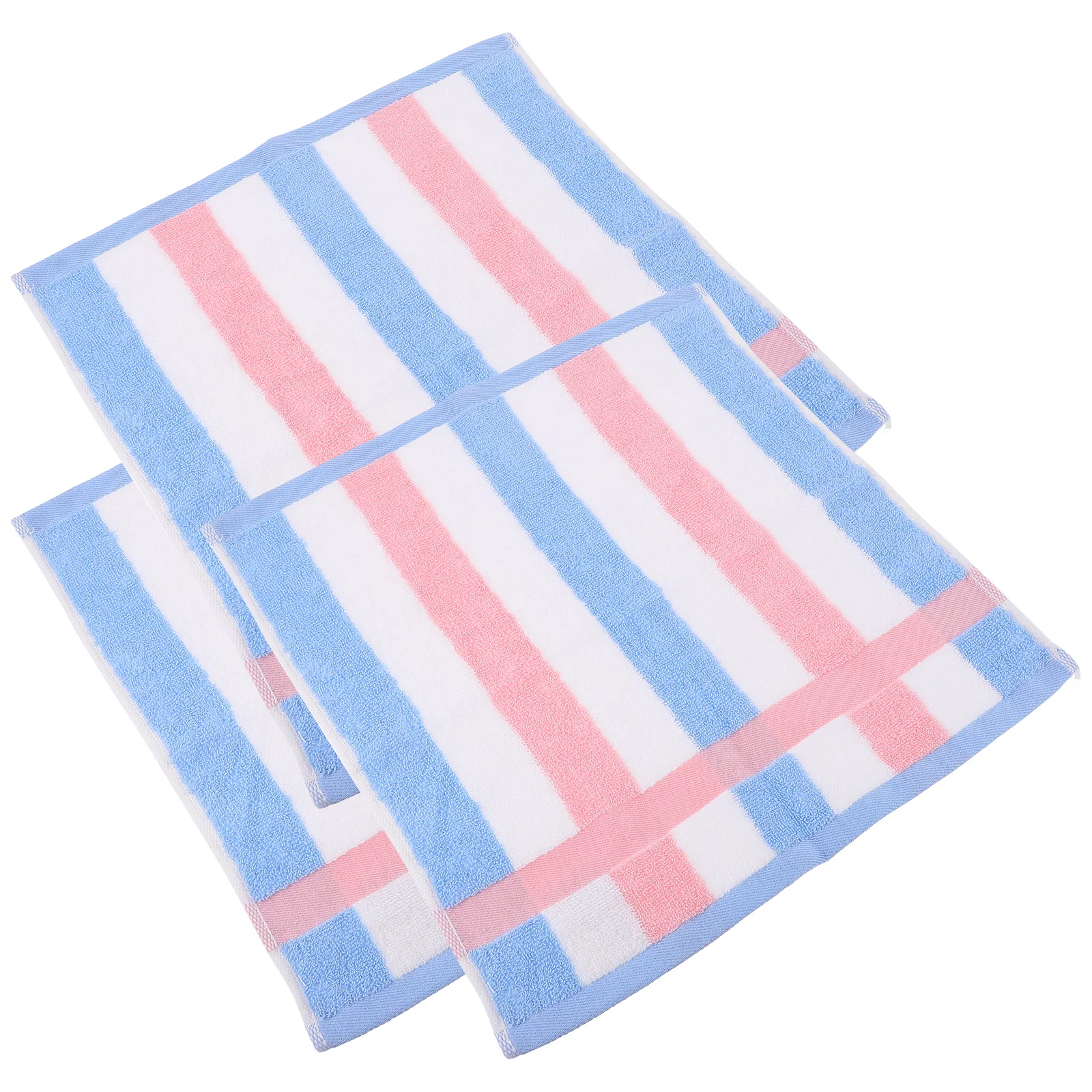 

3pcs Bright Washcloths Extra Absorbent Soft Towels For Bathroom Face Shower Kids Home Hotel Bath Towel Sets