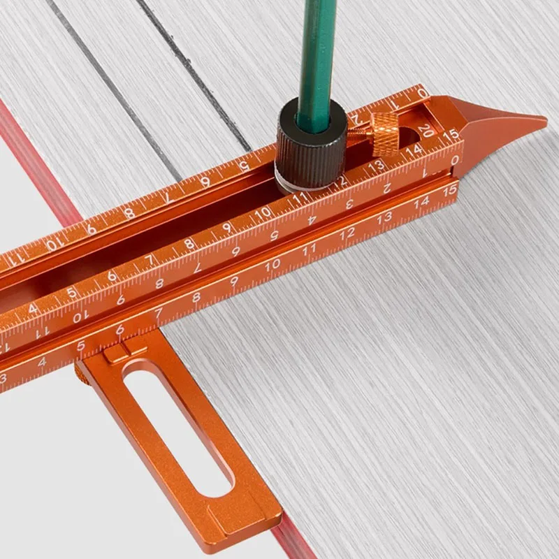 

Contour woodworking measuring gauge Irregular arc ruler Multifunctional Cabinet door installation positioning tool