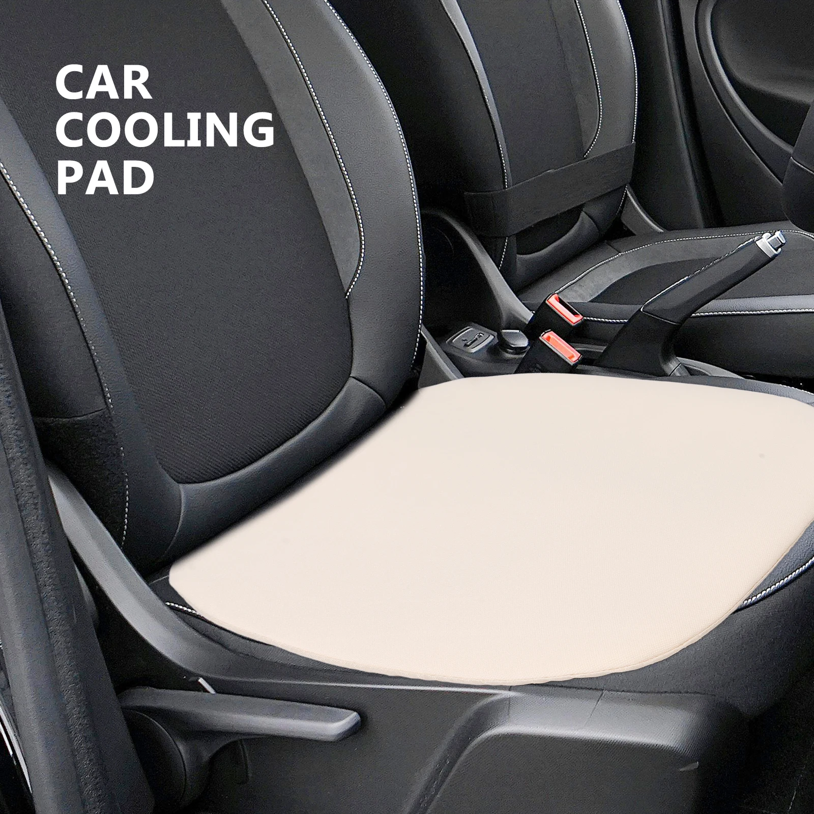 

Breathable Cute Cartoon Car Seat Cushion All Seasons Comfortable Ice Silk Cooling Pad for Seats
