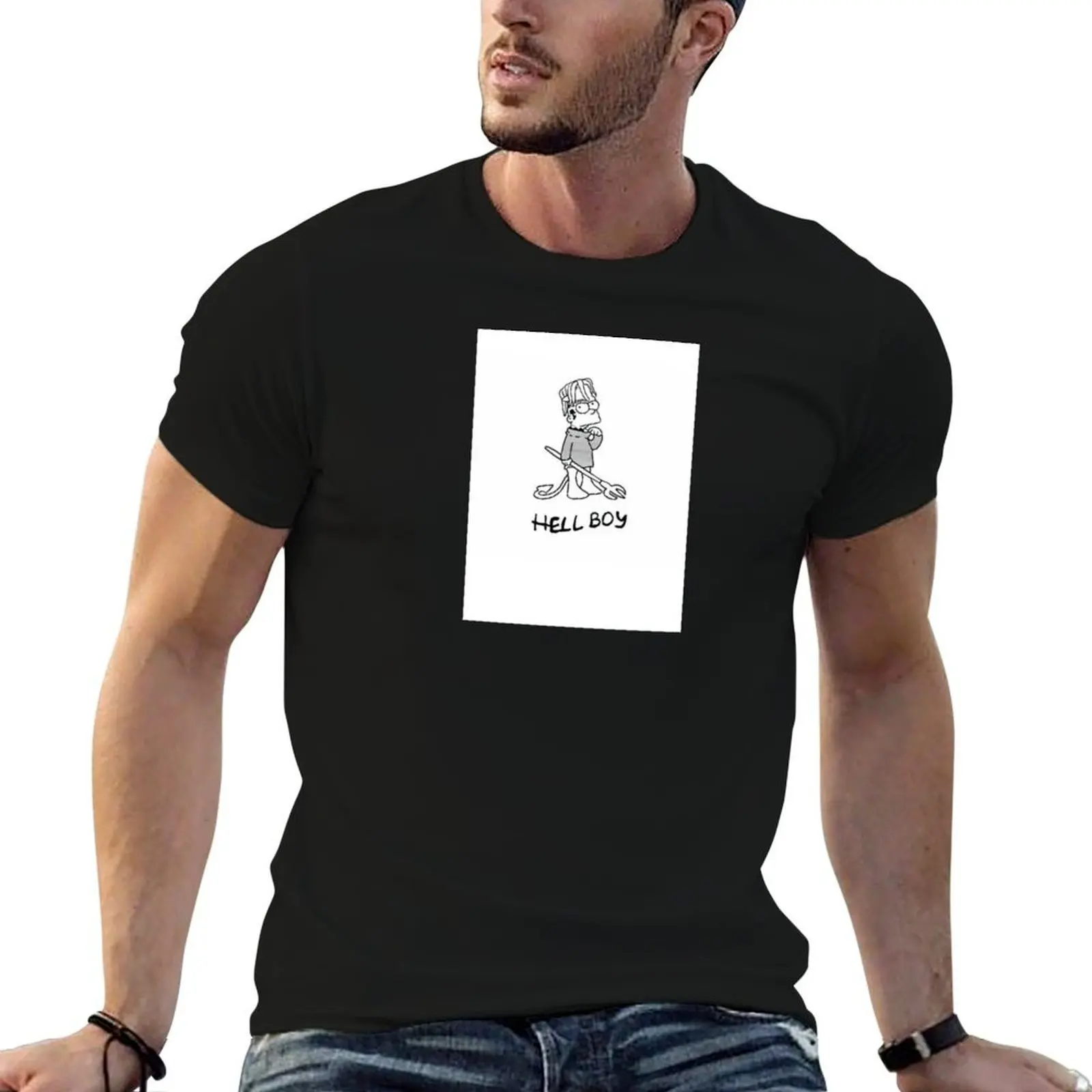 Lil Peep Hell boy T-Shirt Blouse gifts for boyfriend shirts men graphic
