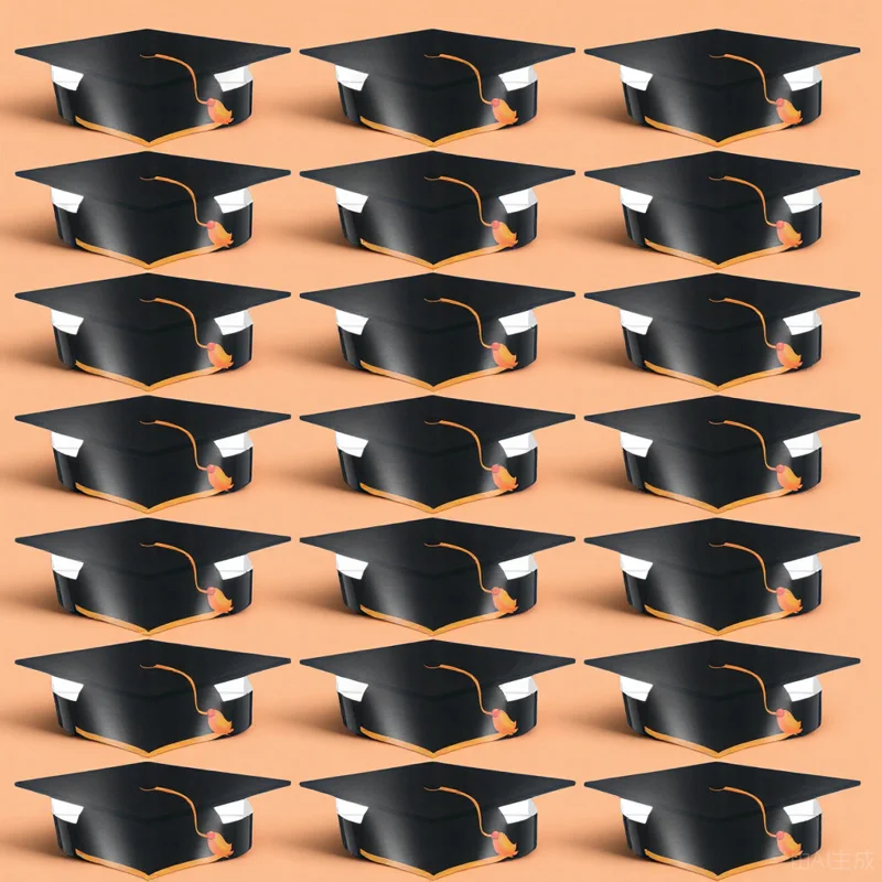 

36pcs Paper Graduation Hats Classic Wide Brim Sturdy Thickened For Graduation Party Ceremony Kindergarten Diy Craft Decoration