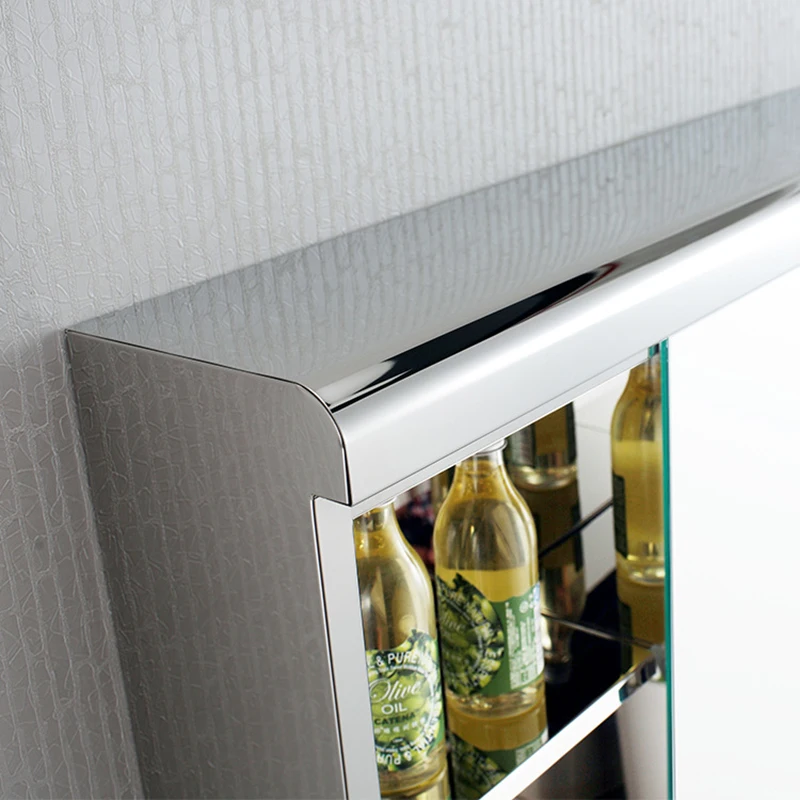

2026Manufacturers wall-mounted stainless steel bathroom cabinet modern bathroom vanity cabinet bathroom bathroom mirror