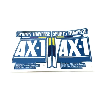 Motorcycle Off-road Dirtbike Decal Accessories For Honda AX-1 250 Fuel Tank Full Fairing Ornamental Complete Graphic Sticker Set