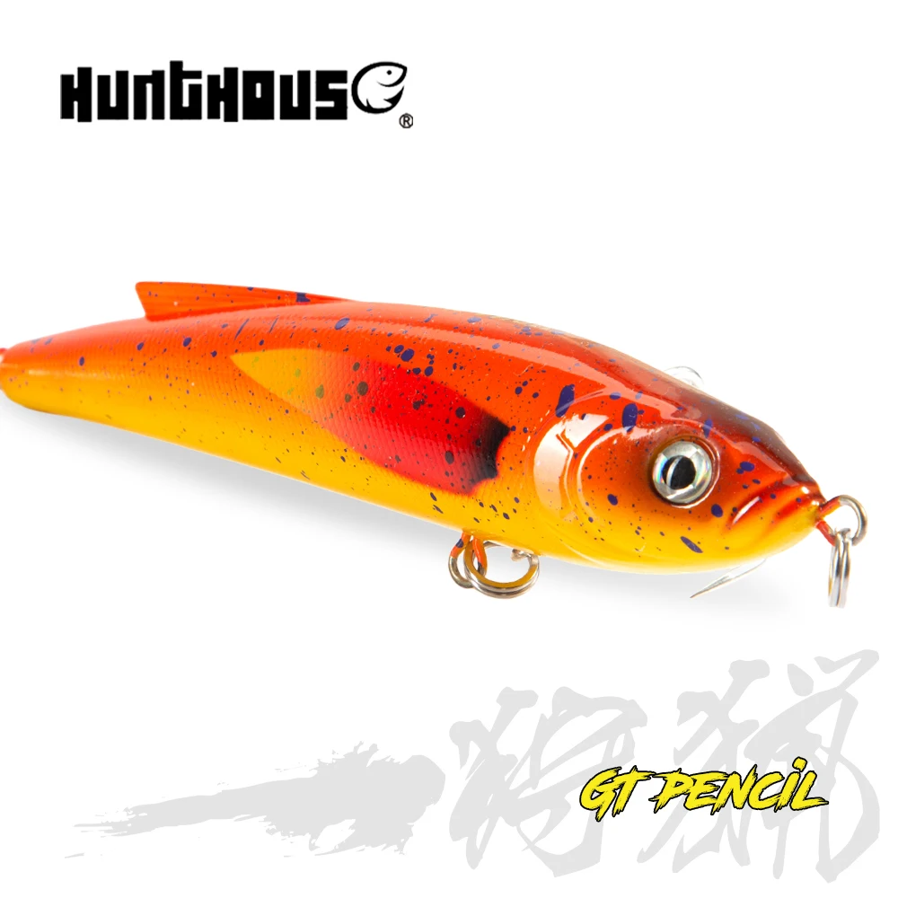 

Hunthouse Sinking Pencil Fishing Lure 140mm 70g Trolling Casting Saltwater Stickbait Wobbler Artificial Tuna Seabass Fish Tackle