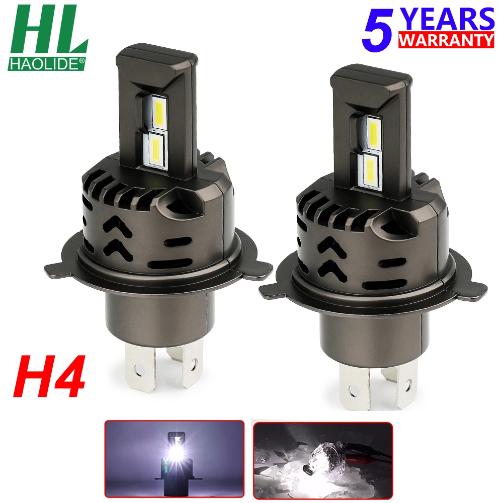 HAOLIDE Car LED Headlight With Canbus 60W 14000LM H7 H11 LED Hi/Lo Beam H1 9005 HB3 9006 HB4 6000K 3000K 12V H4 LED Fog Light