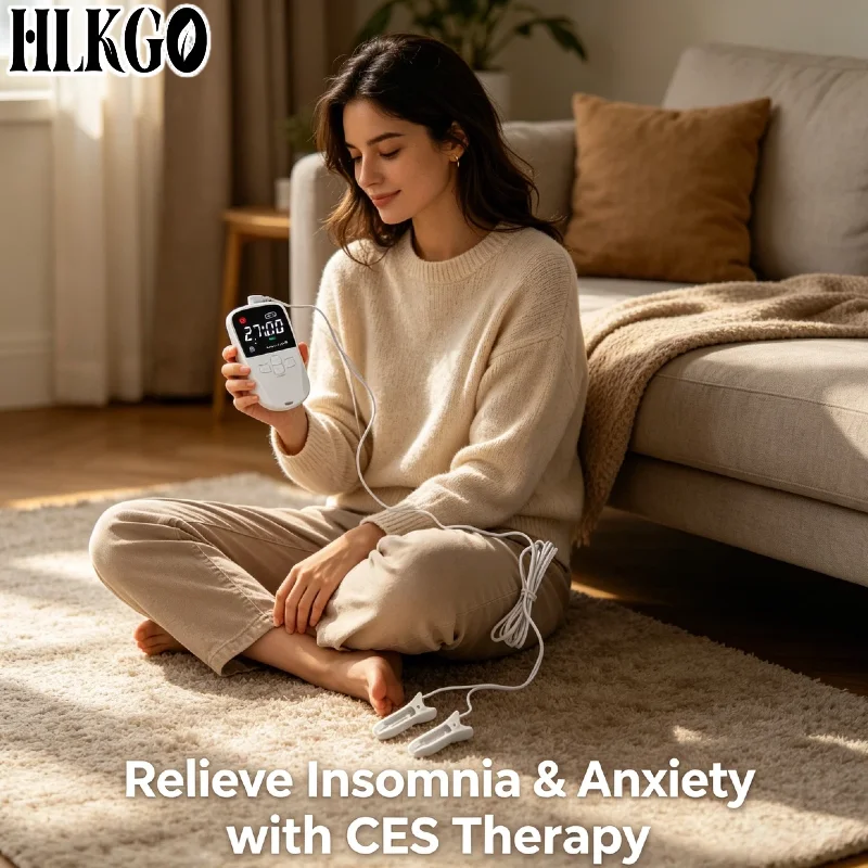 

CES Treatment Device Cranial Electrotherapy Stimulation for Insomnia Sleep Therapy Fast Sleeping Aid Reduce Anxiety