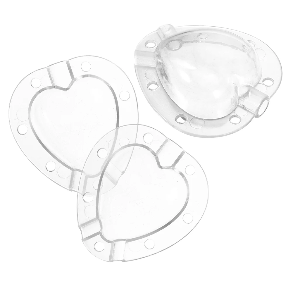 

3 Pcs Heart-Shaped Mold Fruit Mould for Garden Forming Fruitaping Tool Strawberry Growing