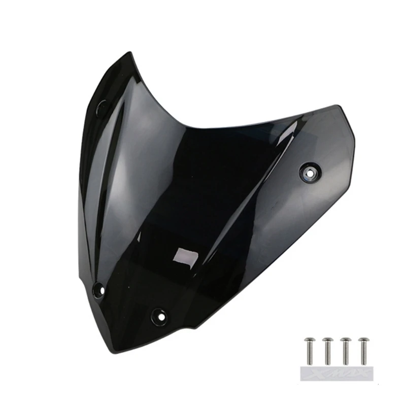 Uprgades Windshield Visor Motorcycle Windshield Acrylic WindScreen Enhances Ridings Stability & Comfort for Xmax300