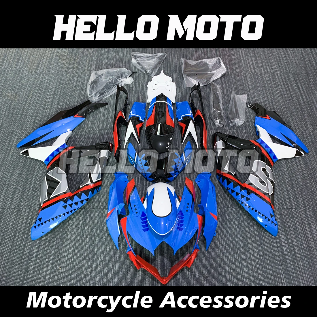 New ABS Injection Molding Motorcycle Fairings Kits Fit For K8 K9 L0 600/750cc 2008 2009 2010 Bodywork Set