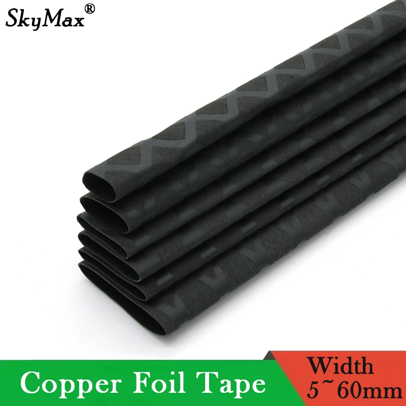 

Non Slip Heat Shrink Tube Fishing Rod Wrap Black 15 18 20 22 25 28 30 35 40 45 50mm Handle Insulated Protect Waterproof Cover