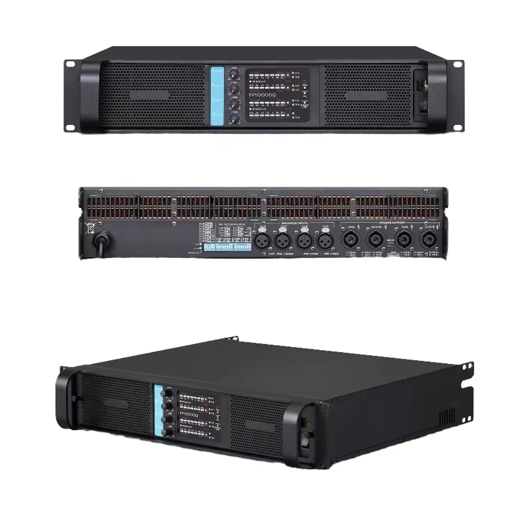 FP10000Q/FP20000Q Audio Power Amplifier 4 Channels 4x1350W 10000 Watts Live Show Professional Disco Dj Audio Speakers Subwoofers