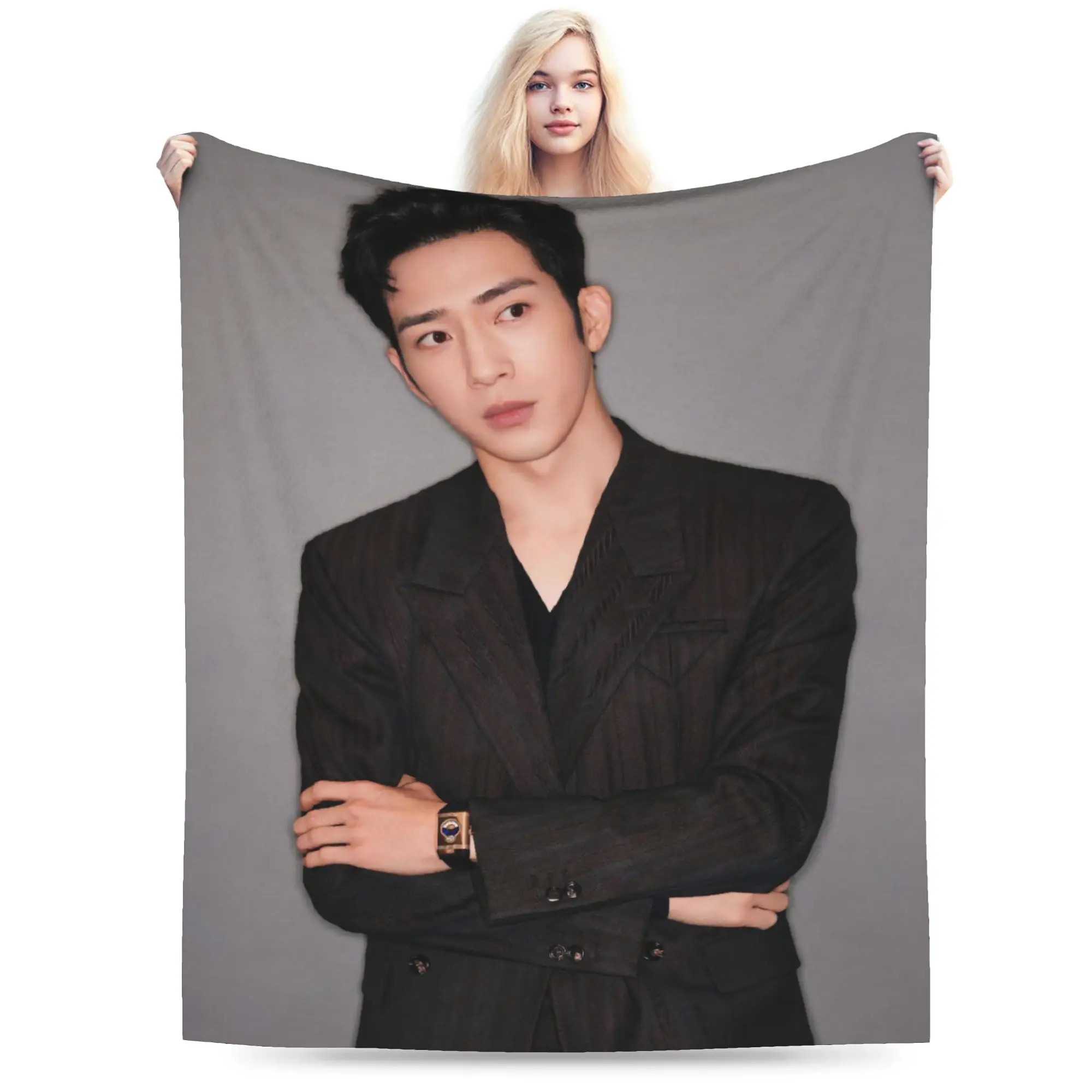 The Early Spring jing boran Stuff Blankets Super Soft Flannel  Throw Blankets Cozy Quilt