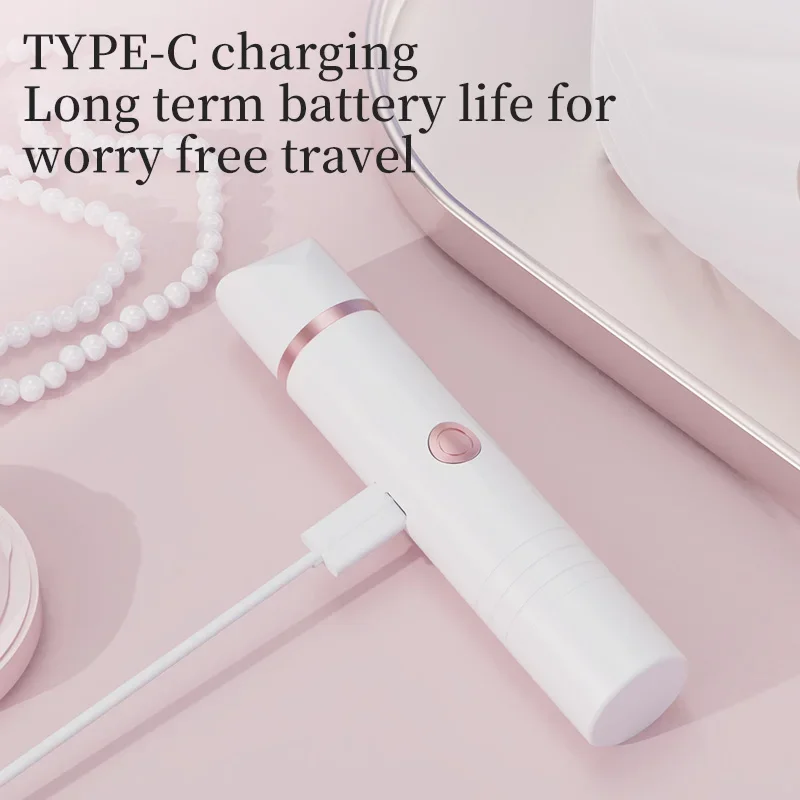 Multifunctional Female Hair Shaver Kit, USB Recharge Trimmer, Lightweight Tool for Facial, Leg and Nose Hair Care