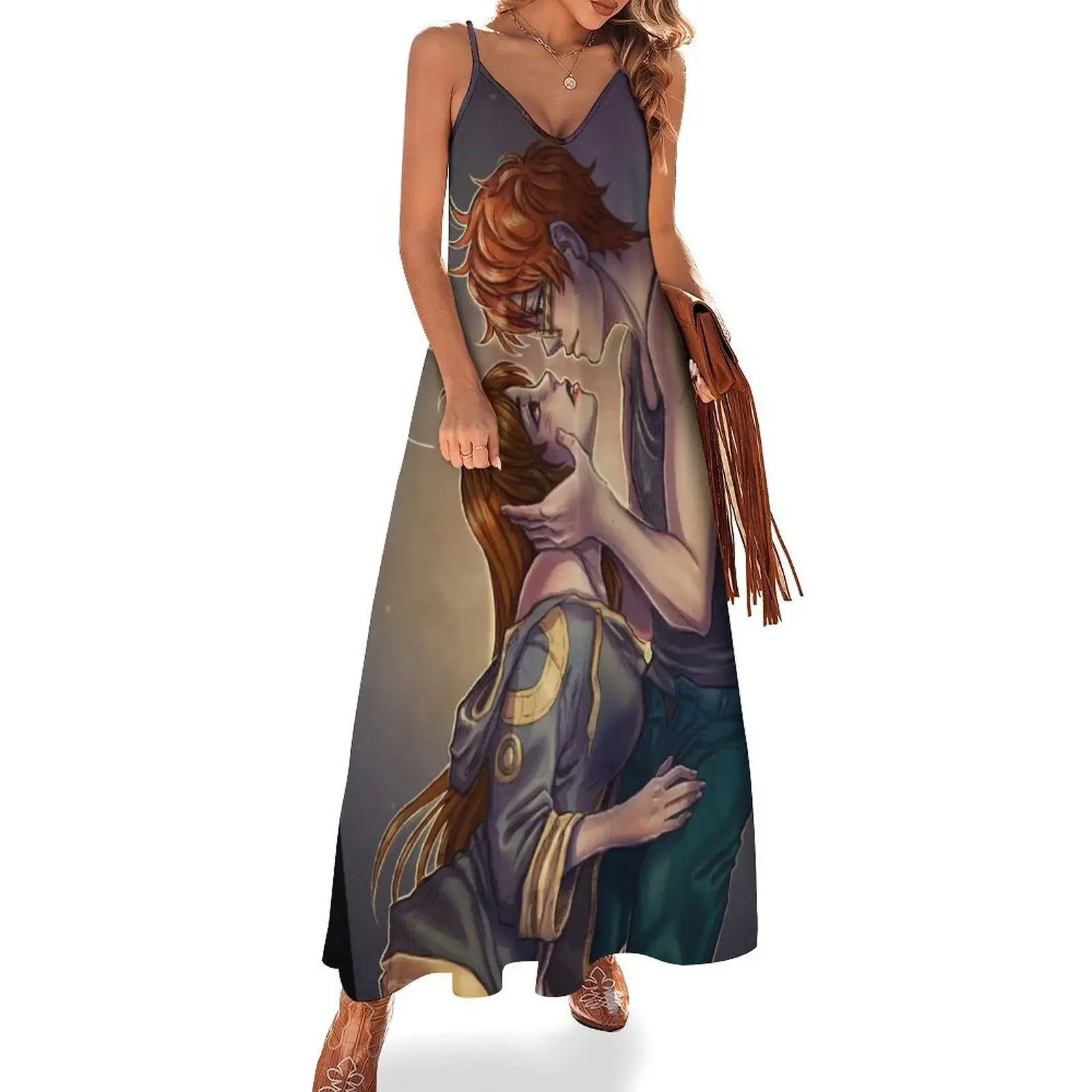 

Seven x mc Sleeveless Dress women's dresses luxury Woman's evening dress