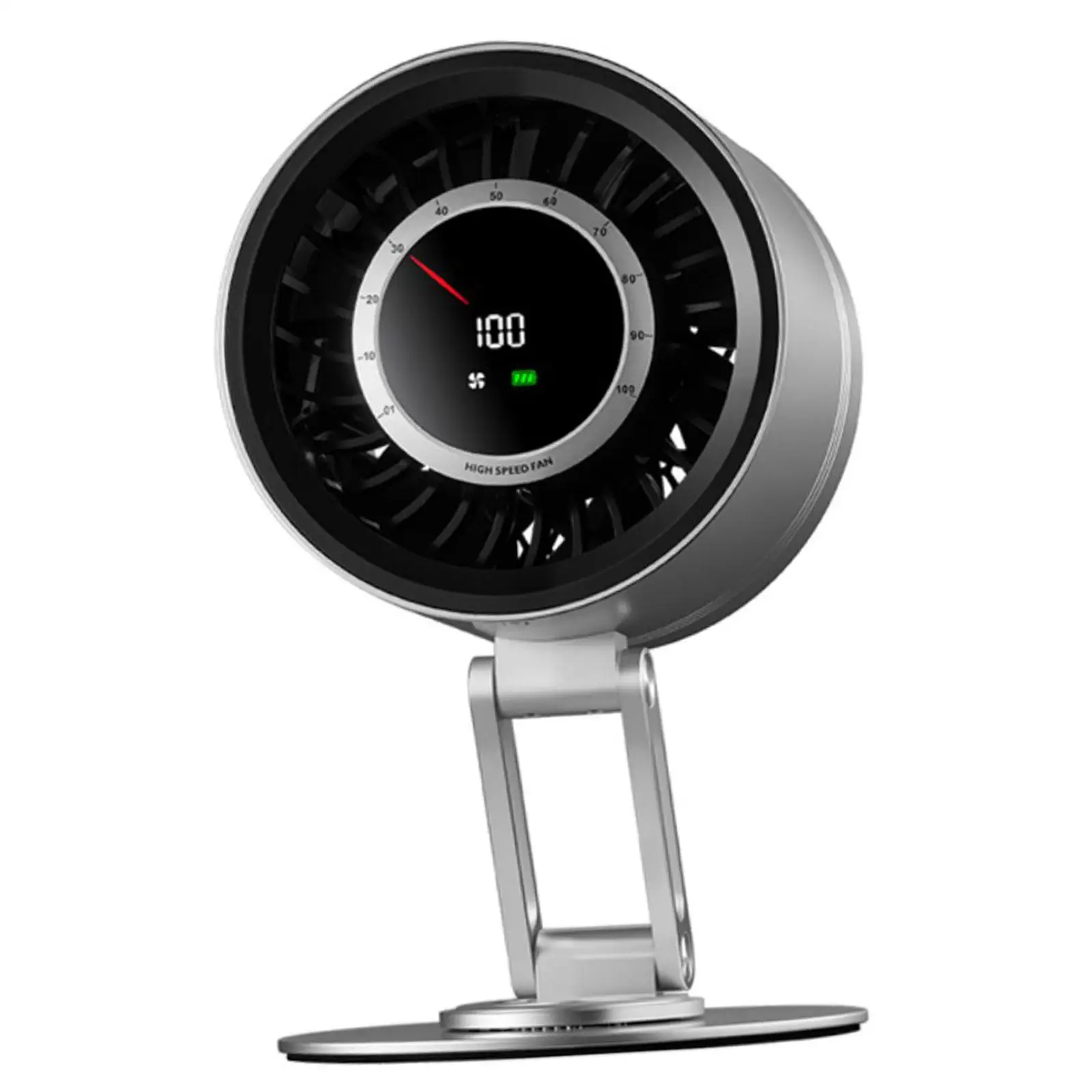 Adjustable Angle Desk Fan Portable Cooling Fan for Bedroom Nightstand Office Desk Tabletop Small Personal USB Rechargeable