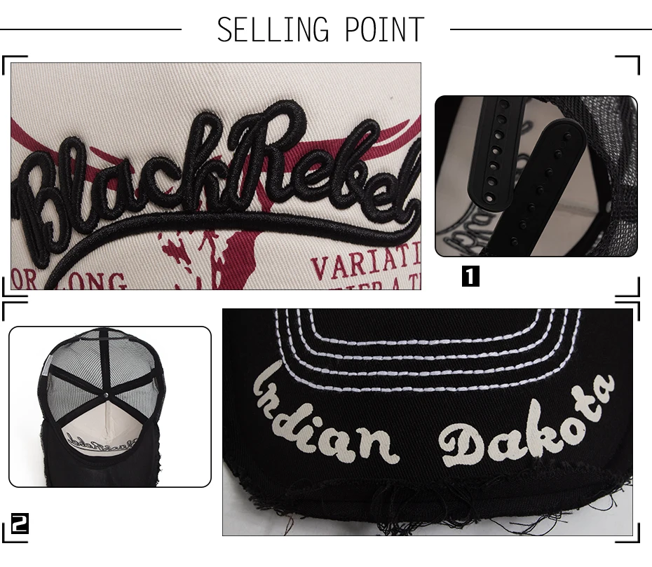 Sommer-Mesh-Trucker-Cap für Herren, Vintage-Baseballkappe mit Stickerei, Sonnenblende, Retro-Snapback, Damen-Hip-Hop-Dad-Caps für Outdoor und Freizeit – Detail 2