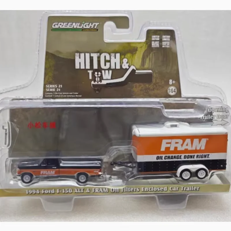GreenLight 1:64 Scale 1994 Ford F-150 Xlt Alloy Car Model Static Collection Decorated Souvenir Gift Hobby & Toys