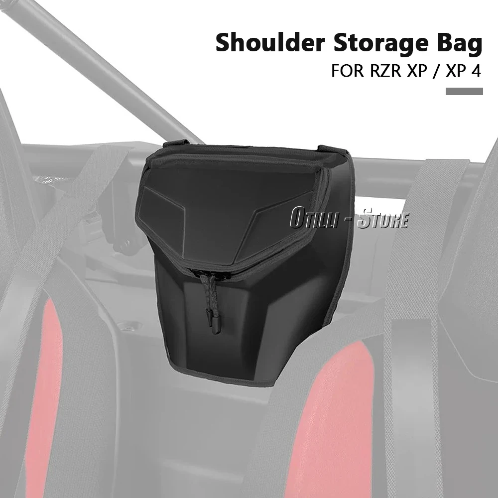 

New Center Seat Bags Off-Road Shoulder Storage Bag Waterproof UTV Accessories For Polaris RZR XP 4 1000 2024 2025