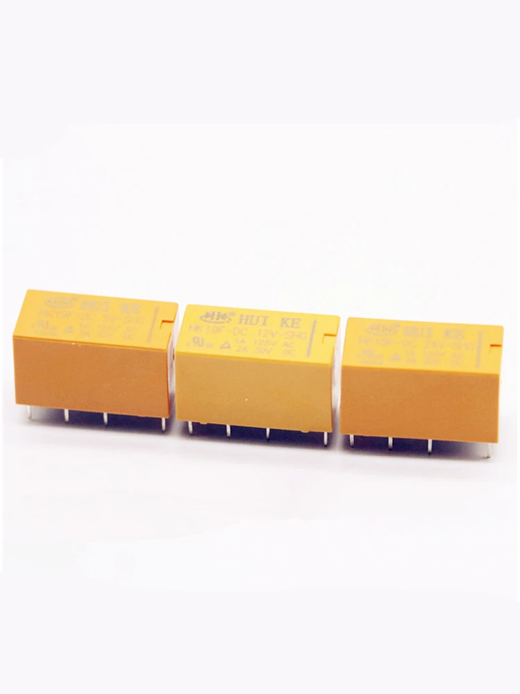 HK19F-DC12V-SHG DC3V DC5V DC9V DC12V DC24V 8PIN 2A RELAY