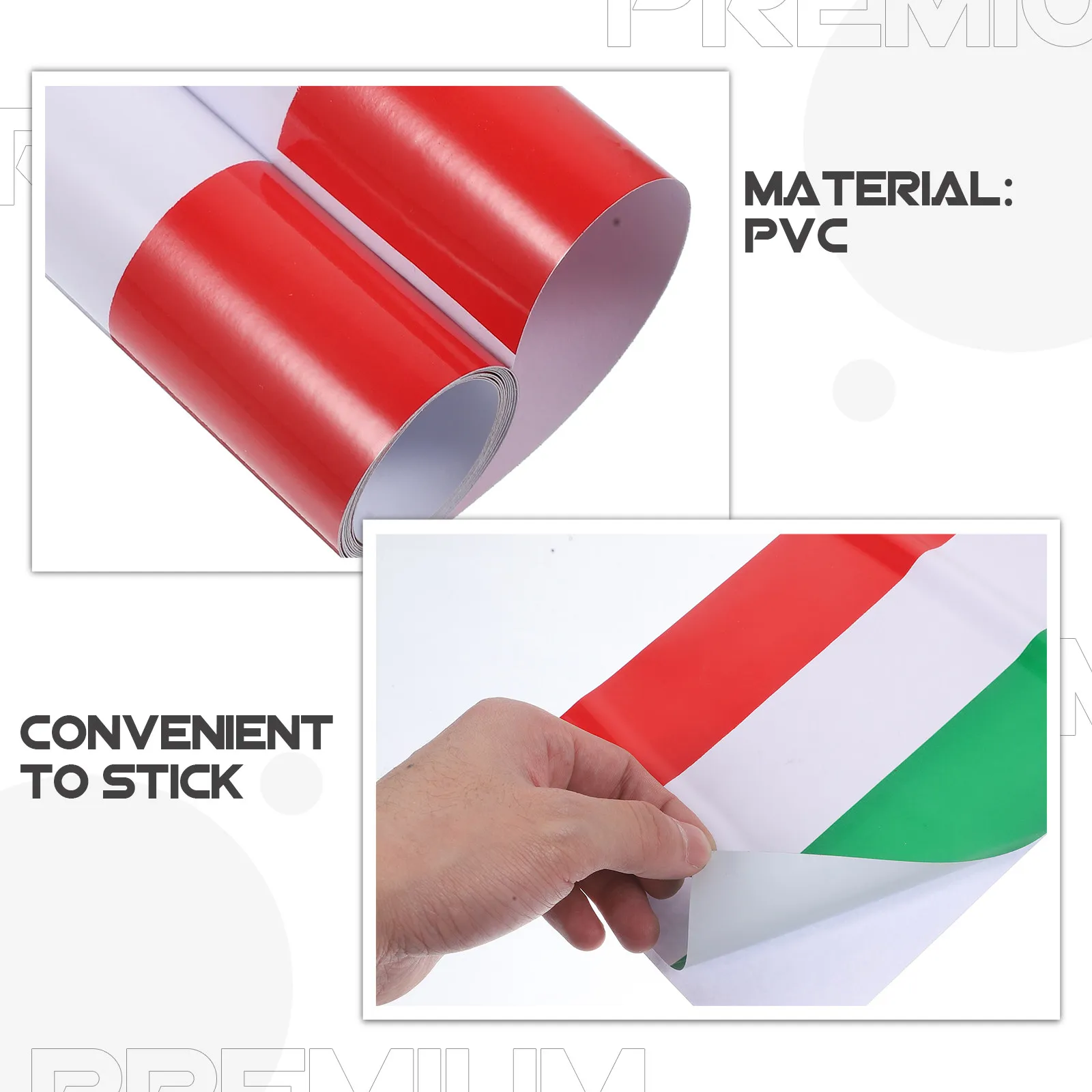 PVC Car Body Sticker Roll – Self-Adhesive Hood Stripe Decal for Scratch Protection & Vehicle Decoration
