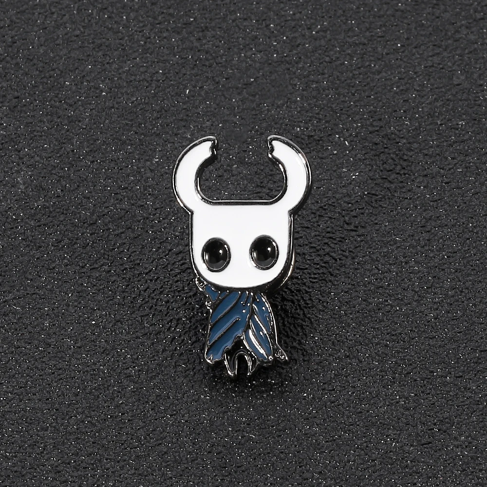 Hollow Knight Enamel Pin Insectoid Knight Pins Badge Metroidvania Style Video Game Brooch For Backpack Bag Accessories view 5
