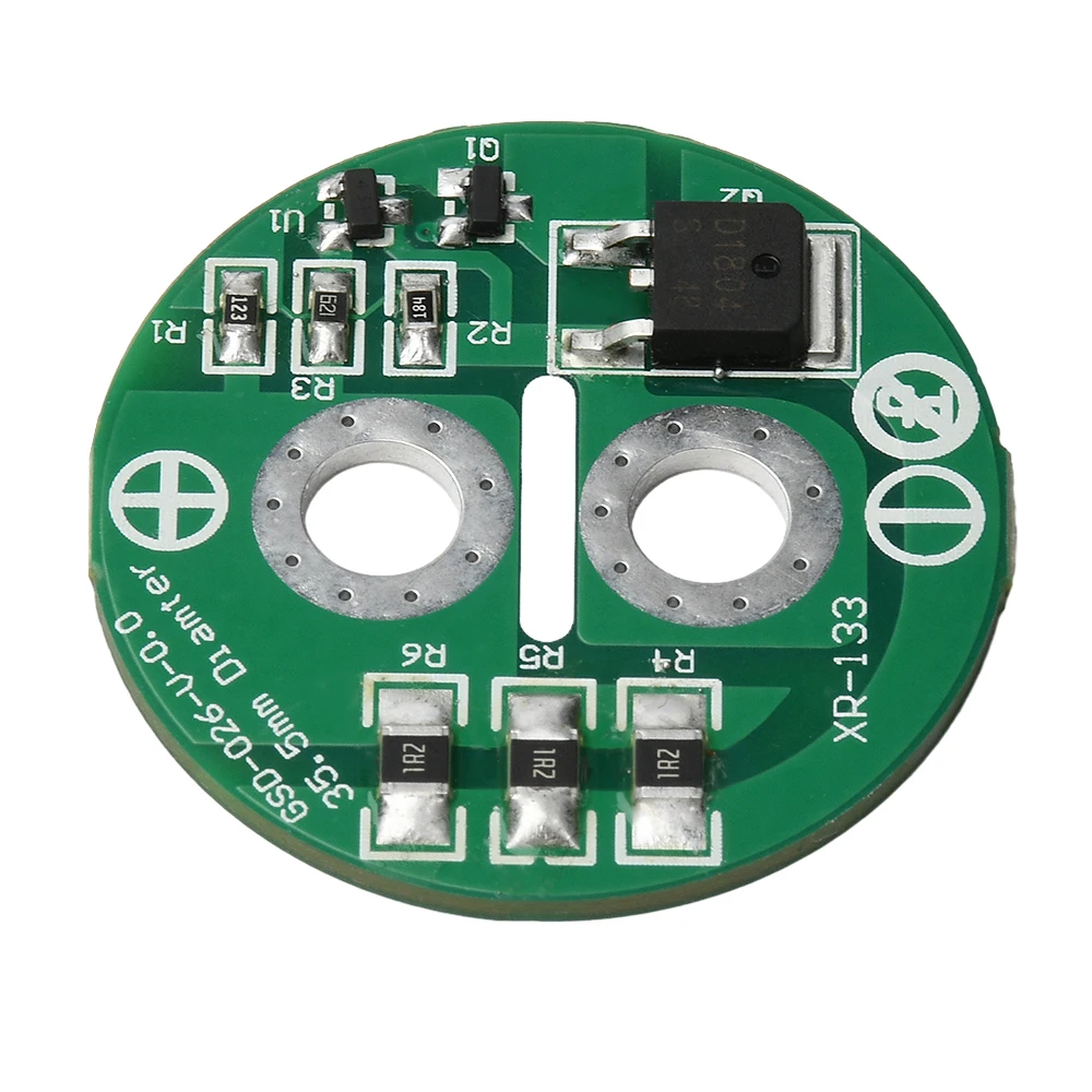 1 pz 3.5 cm Universale 2.5 V 2.7 V 500F Super Condensatore Bilanciamento Modulo Scheda di Protezione Componenti Elettrici