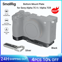 SmallRig Bottom Mount Plate for Sony Alpha 7C II / Alpha 7CR Arca-Swiss Quick Release Plate for Tripod or RS 2/RS 3 Pro Gimbals