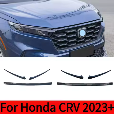 2023 For Honda CRV 2023+ Front Head Grid Grill Grille Panel HoodFront bumper trim strip