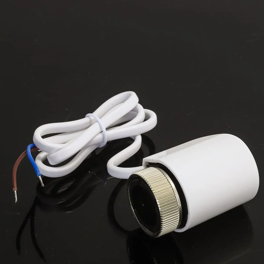 AC230V M30x1.5mm Electric Thermal Actuator For Floor Heating Radiator Valve Normally Open Floor Heating Actuator Heating Systems