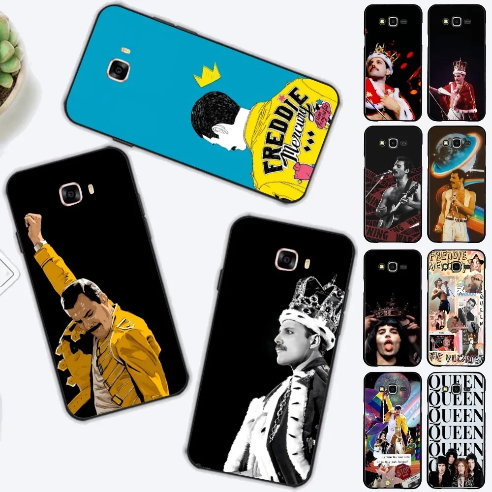 Rock Funky D-Freddie N-Mercury Q-Queen Phone Case For Samsung J 7 plus 7core J7 neo J6 plus prime J6 J4 J5 Mobile Cover