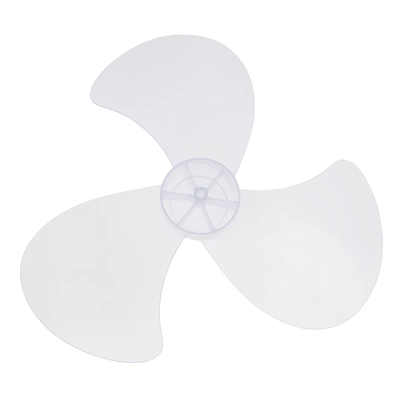 14Inch 3 Leaves Plastic Fan Blade Household Electric Fan Standing Pedestal Fan Table Fanner Blade With Nut Cover