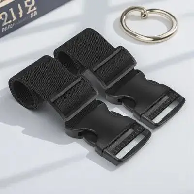 

2 Pcs Adjustable Fixing Strap Golf Cart Luggage Buckle Strap Strong Travel Accessories Suitcases Backpacks Heavy Duty
