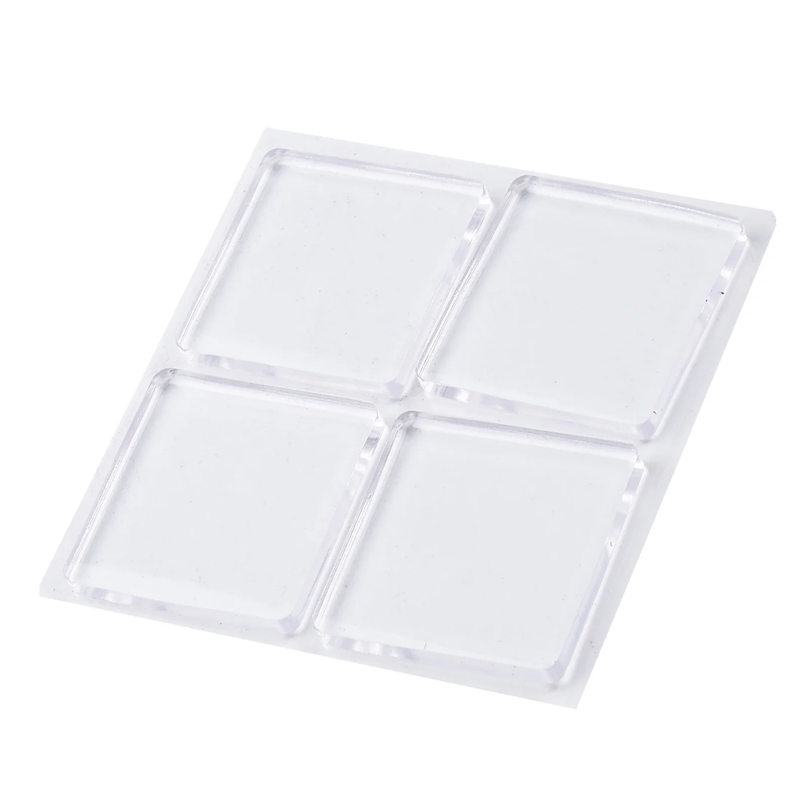 High Temperature Resistance Anti Vibration Shock Absorbing Pad Mat Pcs Set Shockproof Transparent Odorless Silicone