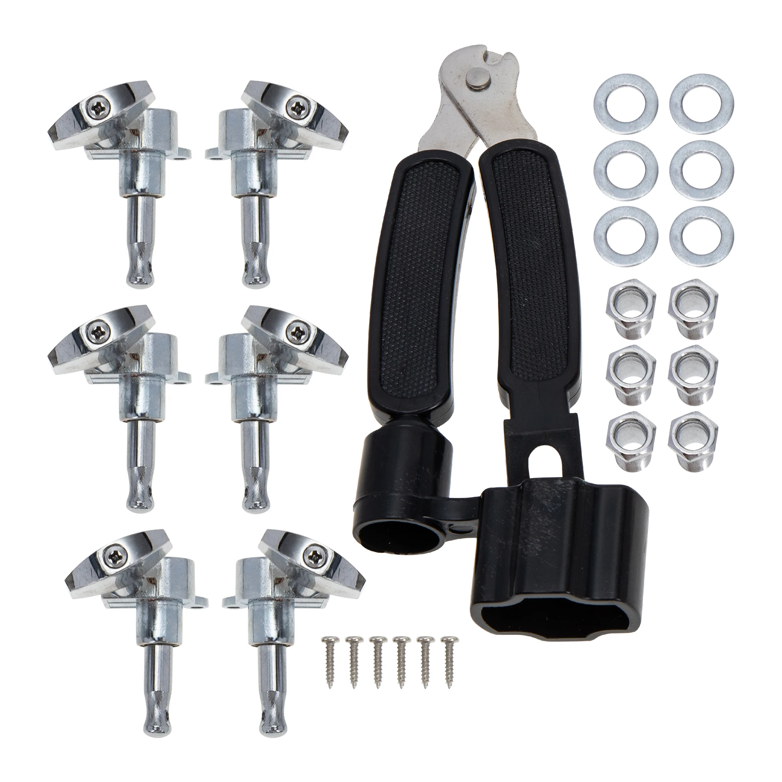 

Guitar Knob String Winder Kit Steel Repair Accessories Electric Guitar Ukulele Luthier Tool Stringed Instrument Supplies