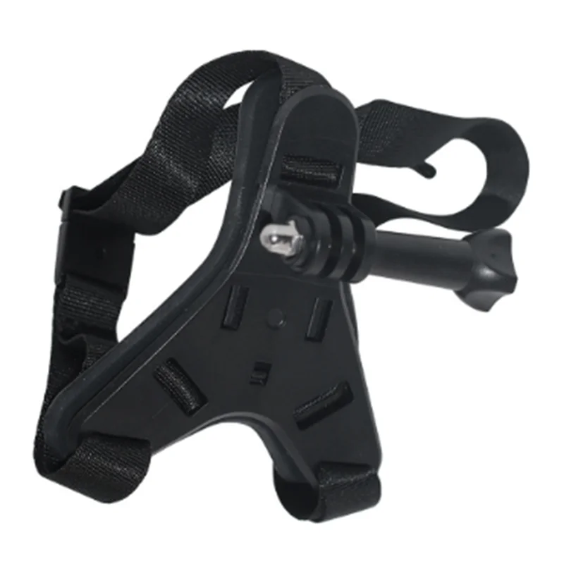 A13E-دراجة نارية لـ Gopro Hero 13/12/11 حامل كاميرا الحركة للدراجة الترابية والدراجات النارية خوذة حزام الذقن جبل