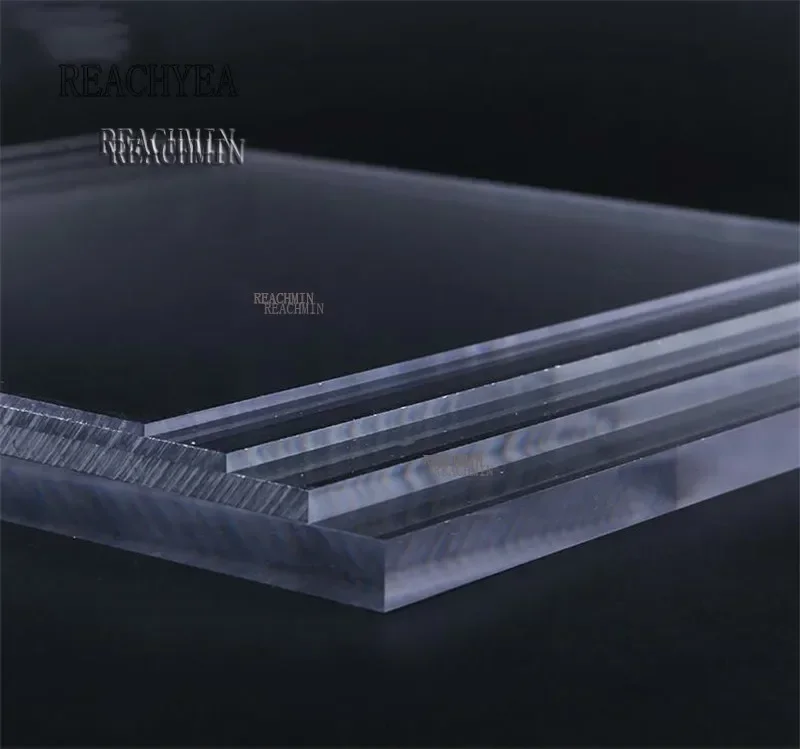 Acrylic board 100x200mm Transparent board, organic plastic sheet, 1mm, 3mm and 8mm glass methacrylate