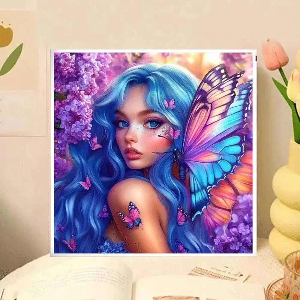 Huacan 2025 nova coleção pinturas diamante golfinho céu diamante bordado mar pôr do sol mosaico arte decoração pinturas