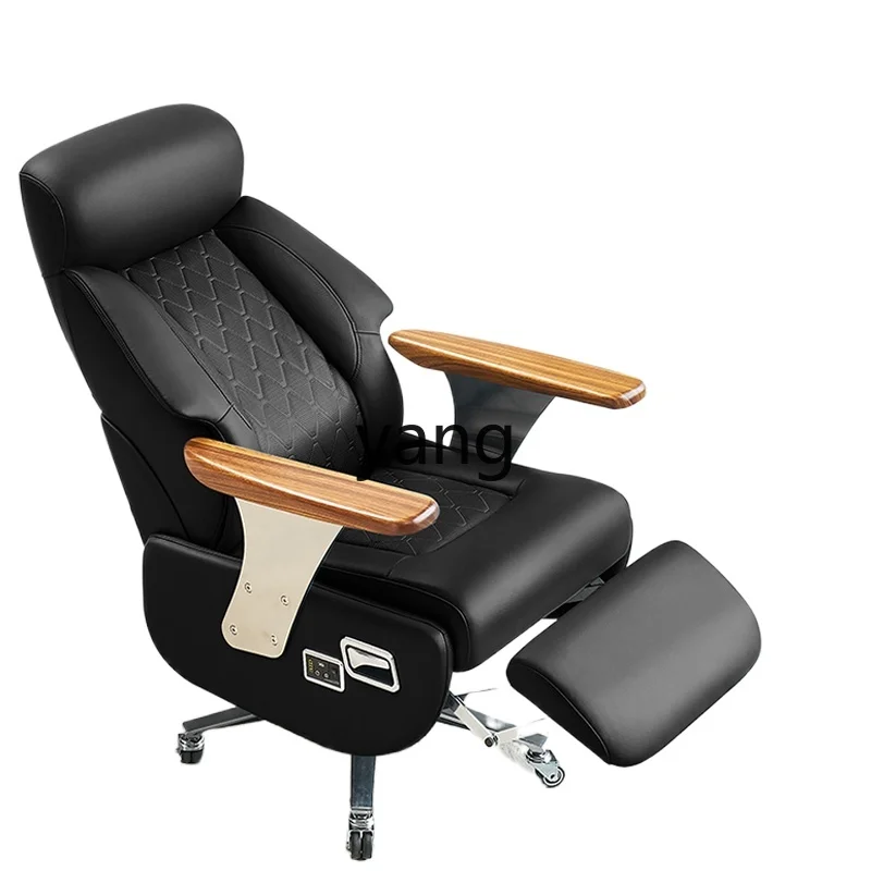 

Lmm reclining electric leather comfortable home office chair business president chair