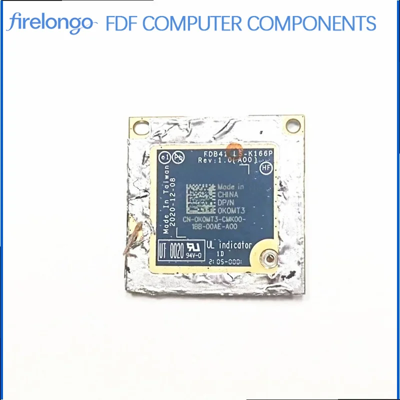 Original for Dell 2020 Laptop FDB41 Network Card Board LS-K166P 0K0MT3 for Precision