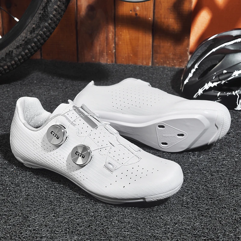 MTB Cycling shoes Flat pedal Mountain Footwear Men Bicycle Indoor Cycling Sneaker speed Lock Cleat shoes bicycle trekking 36-47