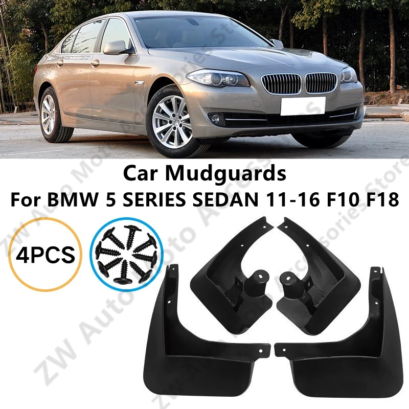 

Автомобильные брызговики для BMW 5 SERIES SEDAN 11-16 F10 F18, брызговики на крыло, внешние детали, автоаксессуары, ремонт