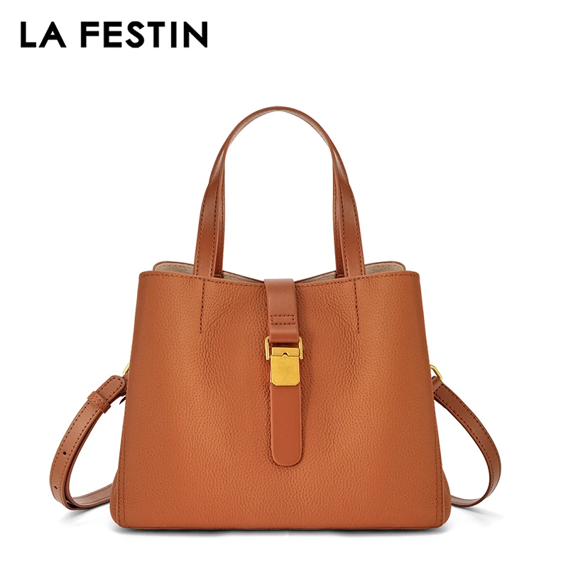 LA FESTIN Original Brand Handbag Women Shoulder Bags Top-handle bags Leather Bag Designer Bags New Crossbody Bag