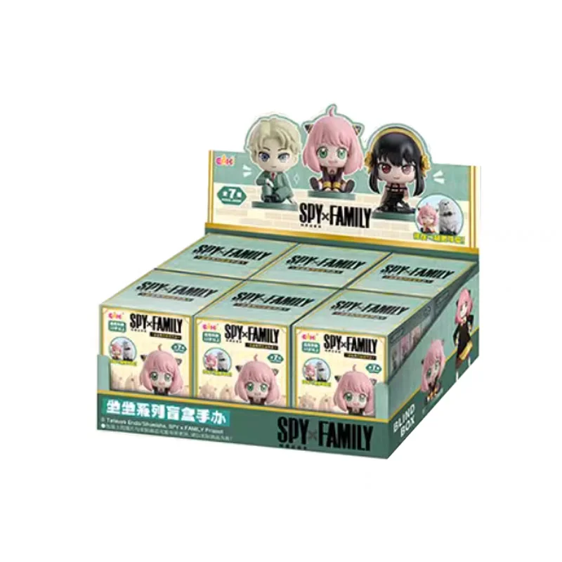 

Original Box SPY×FAMILY Cartoon characters Anya Bond Yor Loid Figure Model Plush Toy Collection Pendant Decoration Children Gift