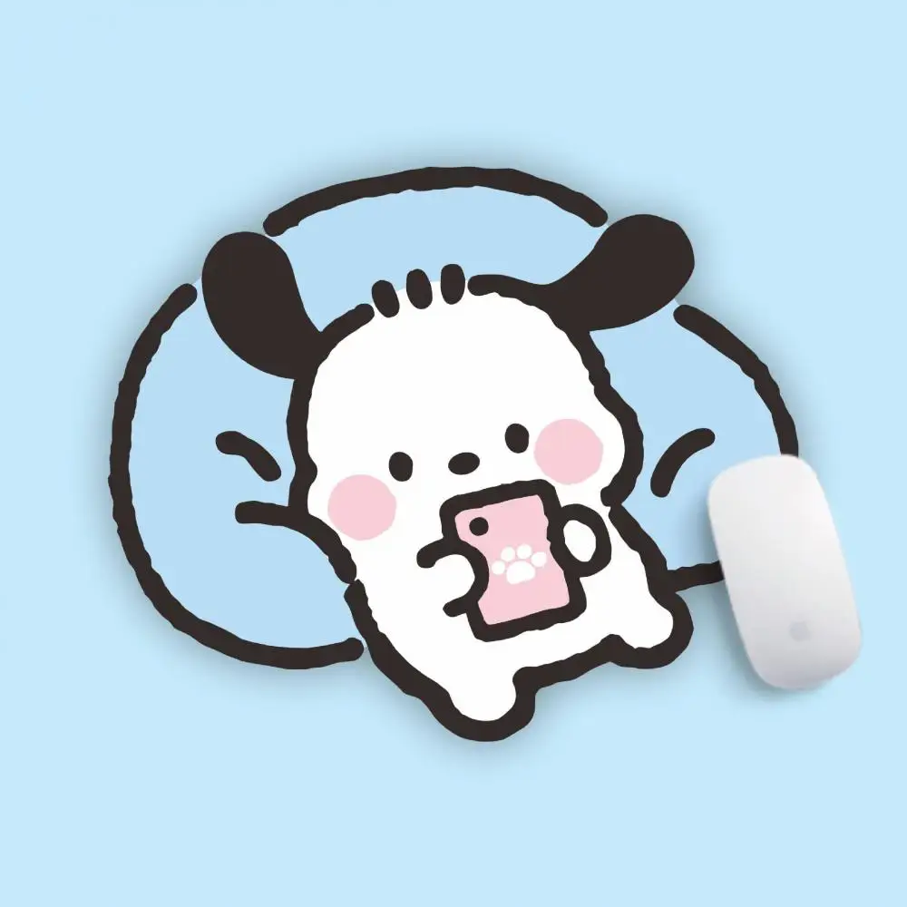 

Miniso Kawaii Special-Shaped Mouse Pad Pochacco Hellokitty Cartoon Office Computer Game Keyboard Rubber Desk Pad