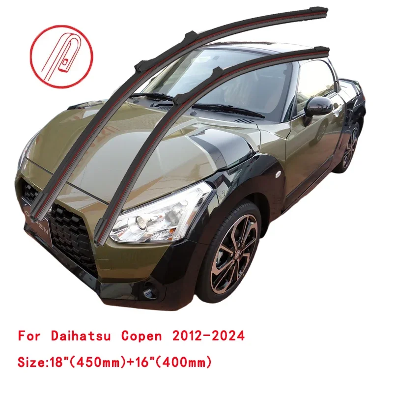 

For Daihatsu Copen For Toyota Copen 2002-2024 Car Windshield Wiper Blade Front Windscreen Brushes Washer Accessories Replacement